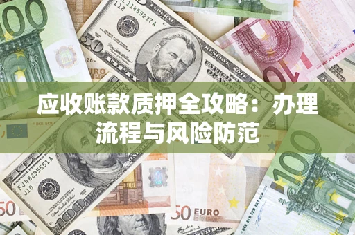武汉应收账款质押全攻略：办理流程与风险防范
