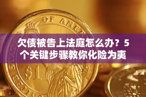武汉欠债被告上法庭怎么办？5个关键步骤教你化险为夷